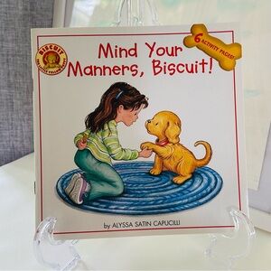 Mind Your Manners, Biscuit! Paperback Kids Etiquette Picture Book